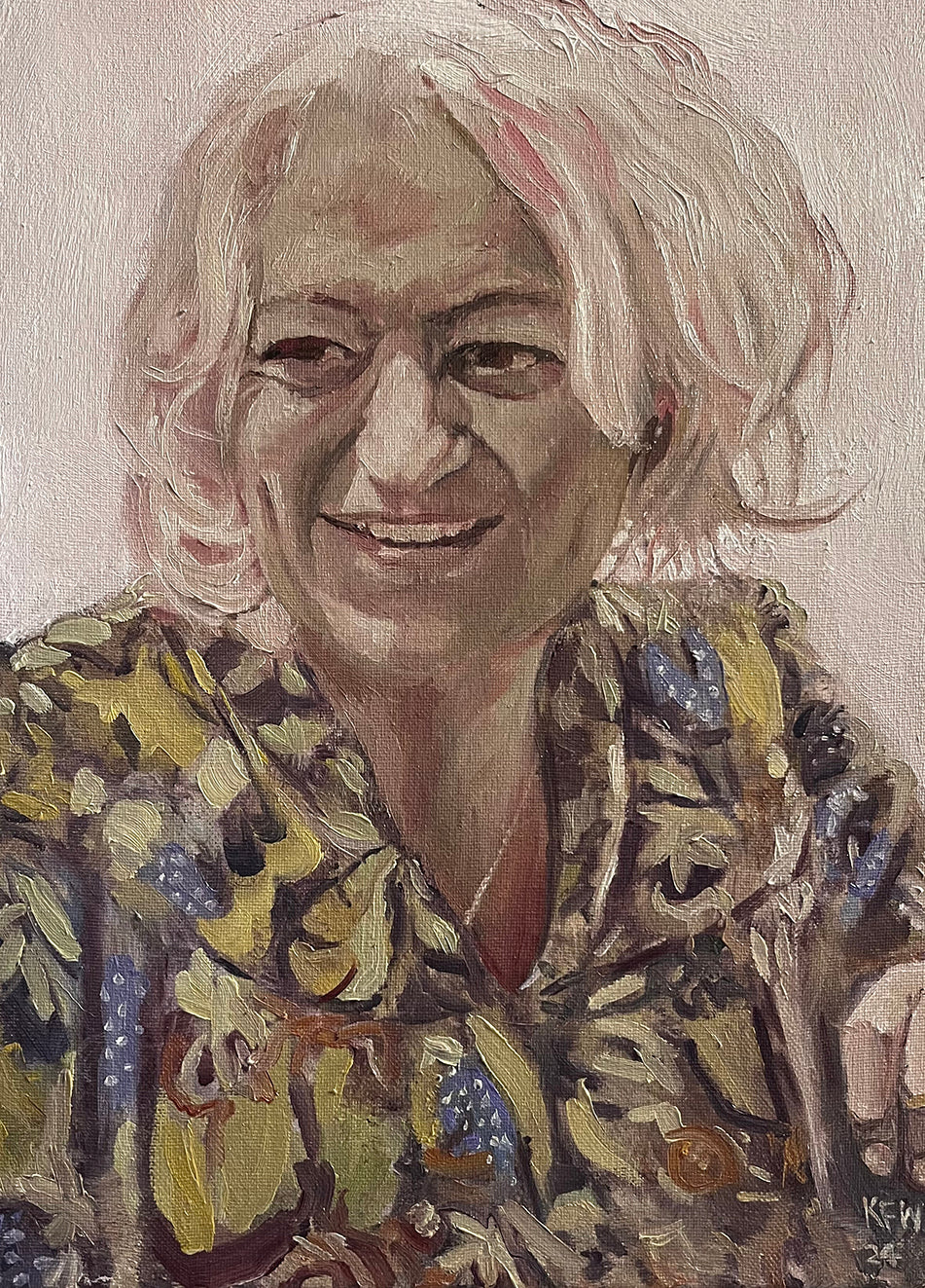 Delyth - oil on canvas