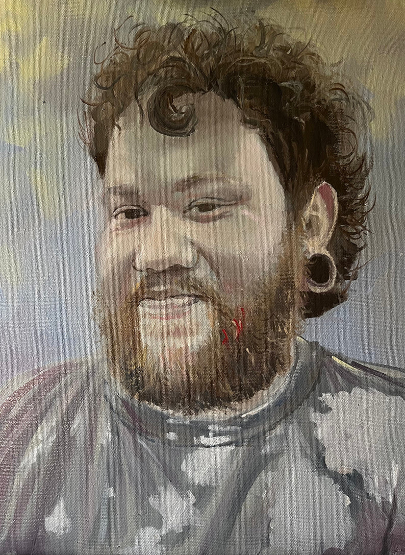 Jake - Oil on canvas